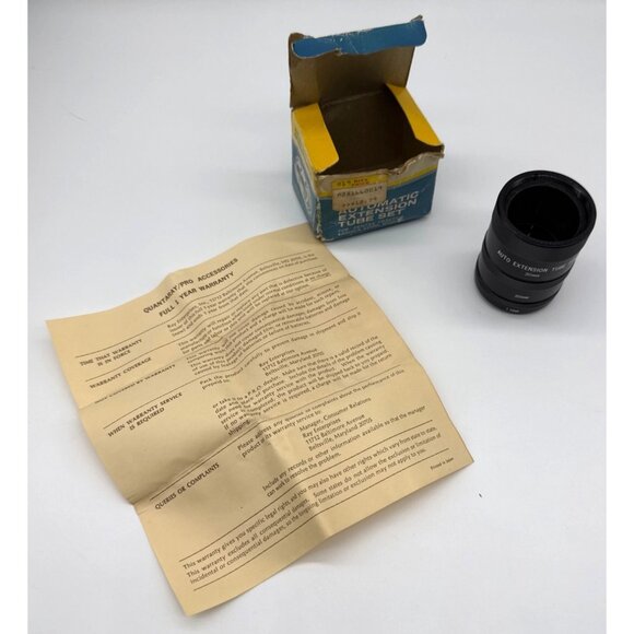 VTG PRO Automatic Extension Tube Set for Pentax Praktica Yashica Edixa Mamiya NE - Picture 2 of 6
